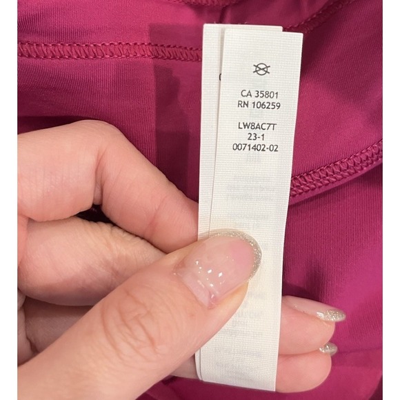 Lululemon Pink Pace Rival Mid-Rise Women's Activewear Skort Size 12 - Picture 4 of 5
